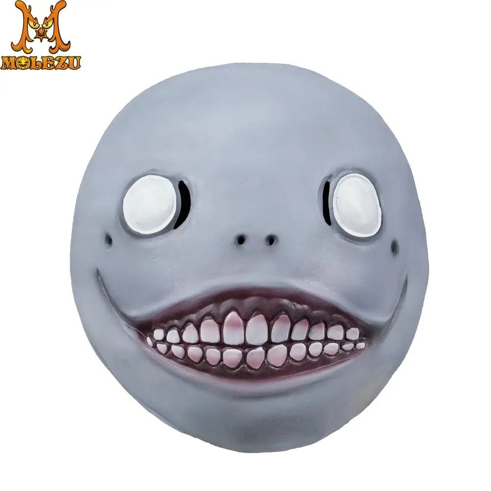 Molezu Хэллоуин Вечерние Маски Амир страшные маски Косплэй Опора коллекции полный