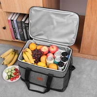 36l insulated thermal cooler lunch box bag for work picnic camping bag car bolsa refrigerator portable thermal food shoulder bag