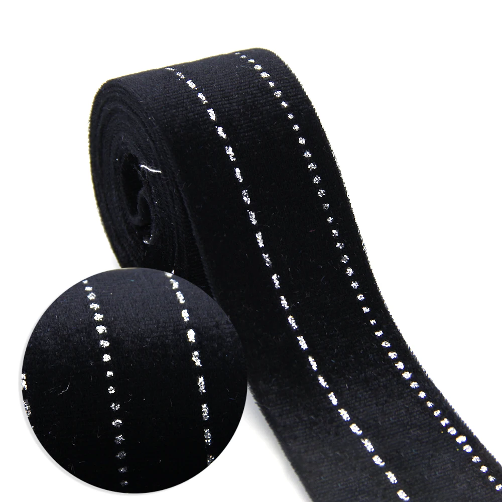 

David accessories Velvet Layering Cloth Ribbons Fabric (5Y Discontinuous)Bow-knot Crafts Home Packing Gift DIY,5Yc11723