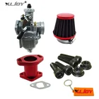 Гоночная производительность Mikuni VM22-3847 26 мм карбюратор арматура карбюратора Mainfold воздушный фильтр для Хищник 212cc GX200 196cc мини велосипед картинг