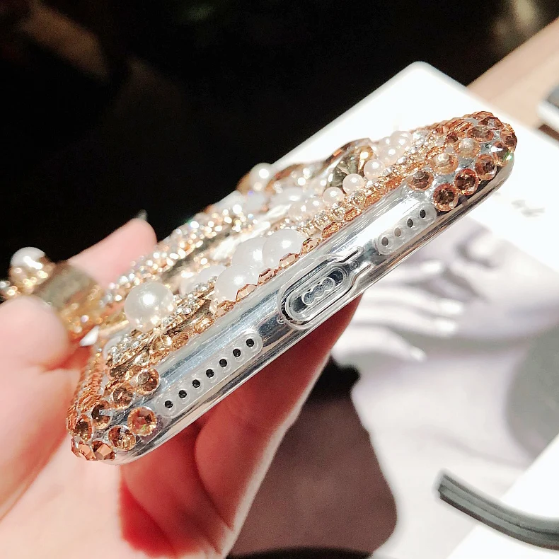 

Sunjolly for Apple iPhone 12 Pro Max Case iPhone 11 Pro Max X Xs Xs Max 8 7 6 5 Plus Phone Case Diamond Cover iPhone 12 coque