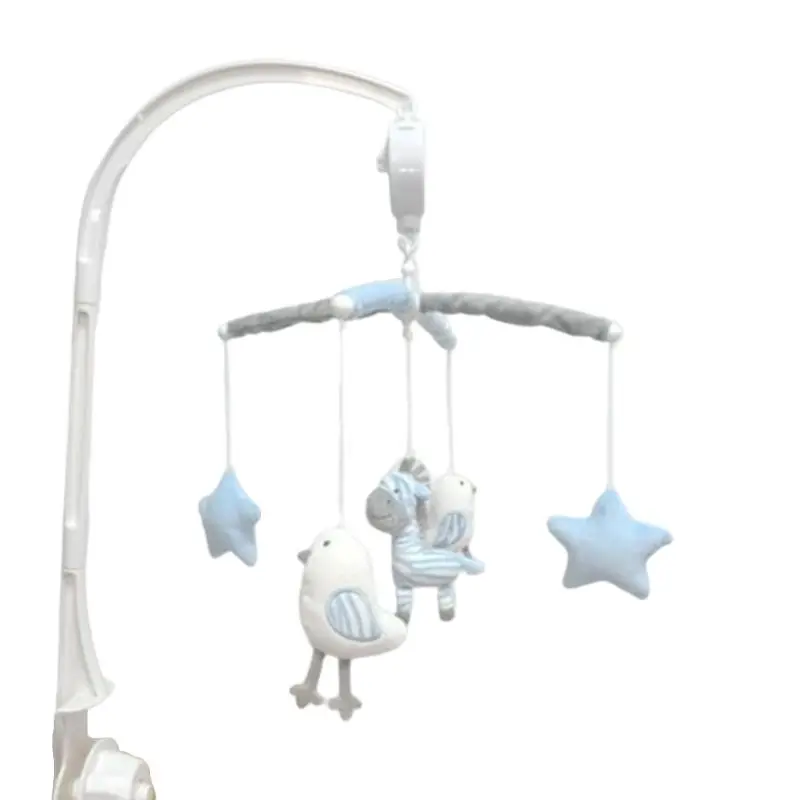 

Baby Crib Musical Mobile Rattle Plush Pendant Bed Bell Wind Chimes Toy Kids Room Hanging Decorations