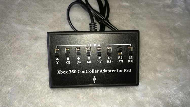 

Xbox360 wired handle to PS3 converter supports continuous transmission of vibration band