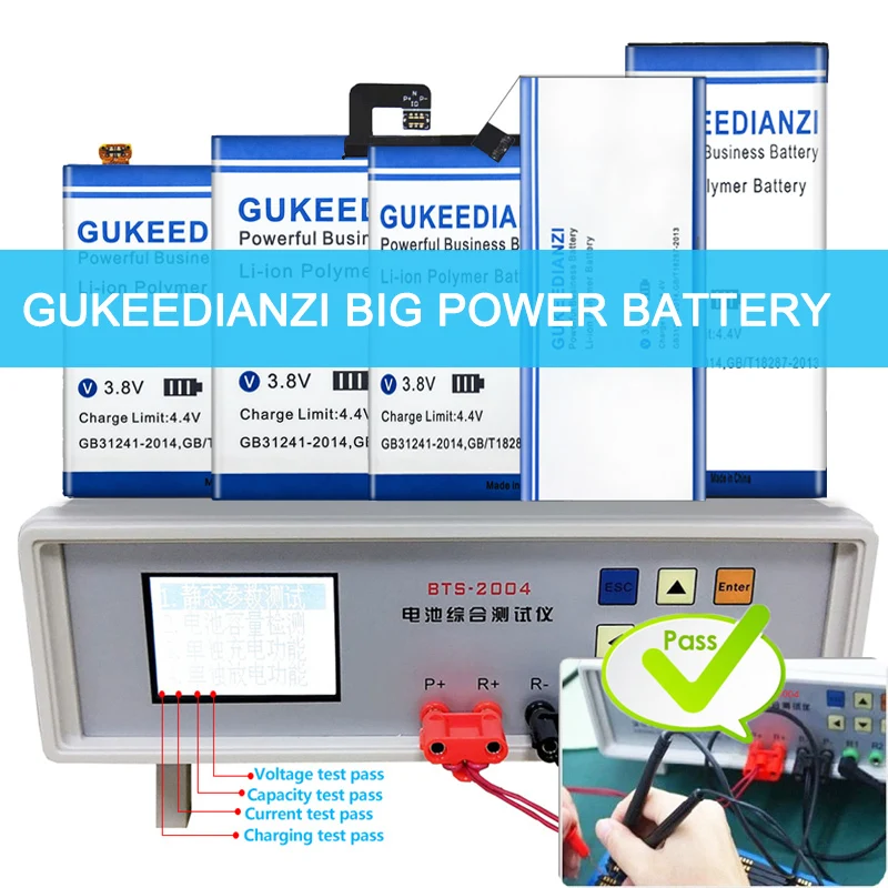 

High Capacity GUKEEDIANZI Battery 4600mAh For BQ Aquaris X5 PLUS bq 3200 bq3200 X5plus