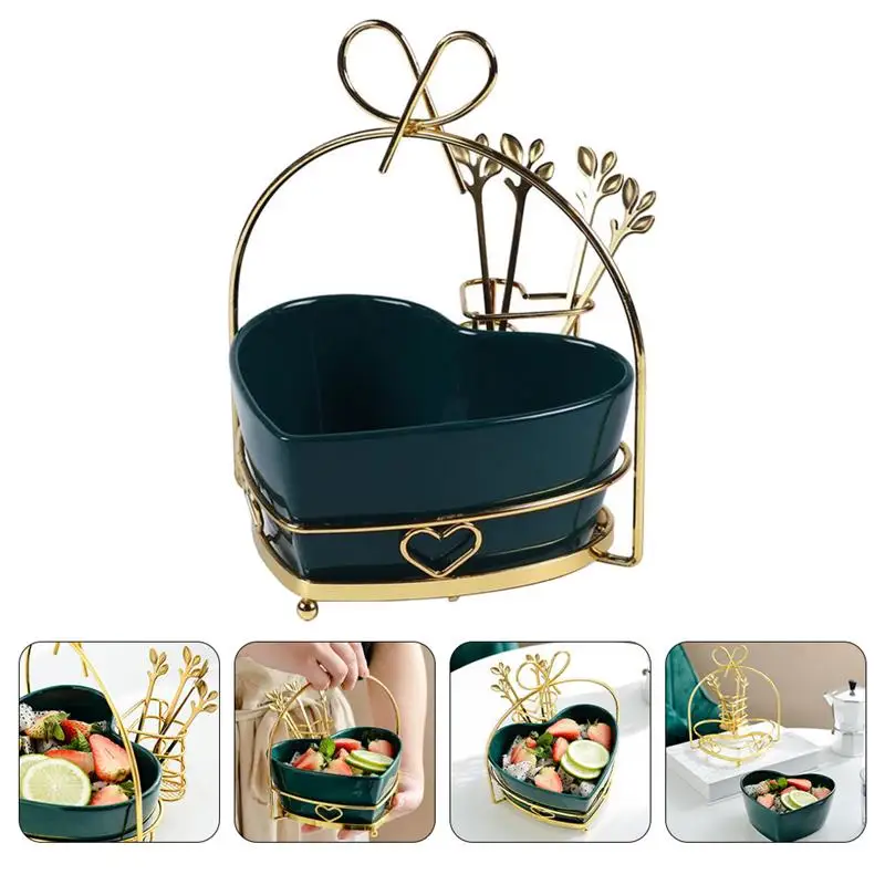 

1 Set Ceramic Fruit Bowl Convenient Practical Fruit Service Bowl Fruit Bowl for Home Restaurant