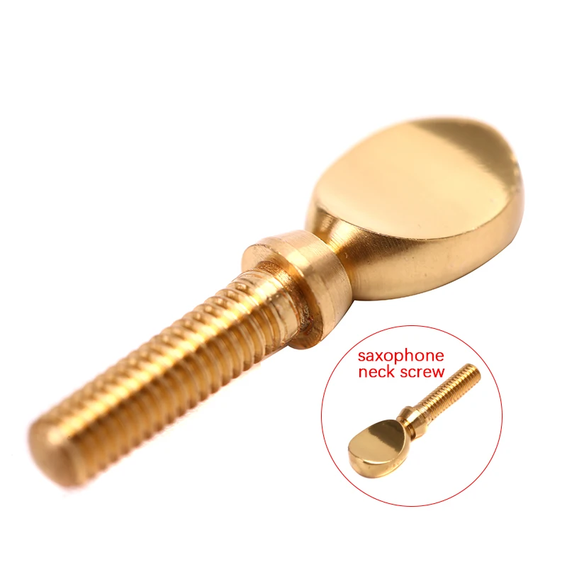 Золото для саксофона на шею винт принадлежности Медь духовой инструмент ремонта