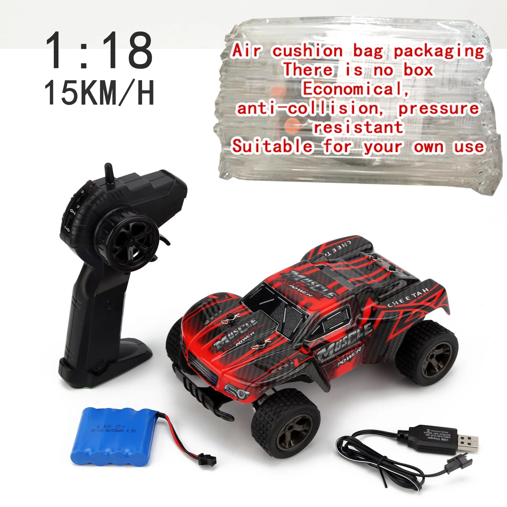 

1:18 New High Speed 2.4G RC Vehicles Off Road Trucks Remote Control Cars Drift Climbing Car Children Electric Toys for Boys Kids