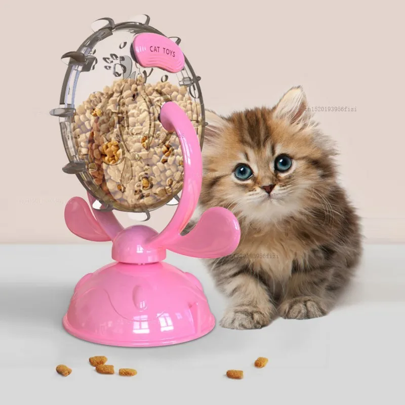 

Pet Cat And Dog Training To Relieve Boredom Slow Food Ferris Wheel Turntable Toy Three Color Accessories xiaomi mi smart home