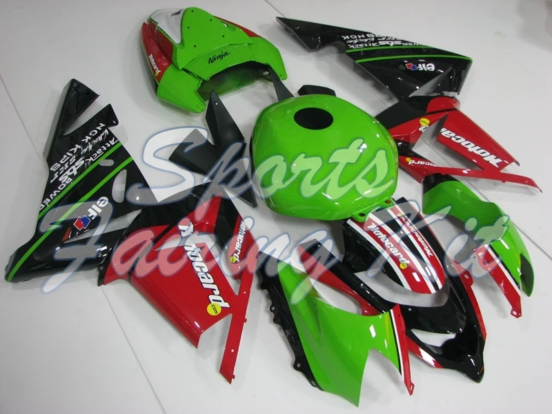 Наборы тела для Ninja ZX 10r 2004 2005 зеленый черный красный обтекатель наборы Kawasaki ZX10r 04
