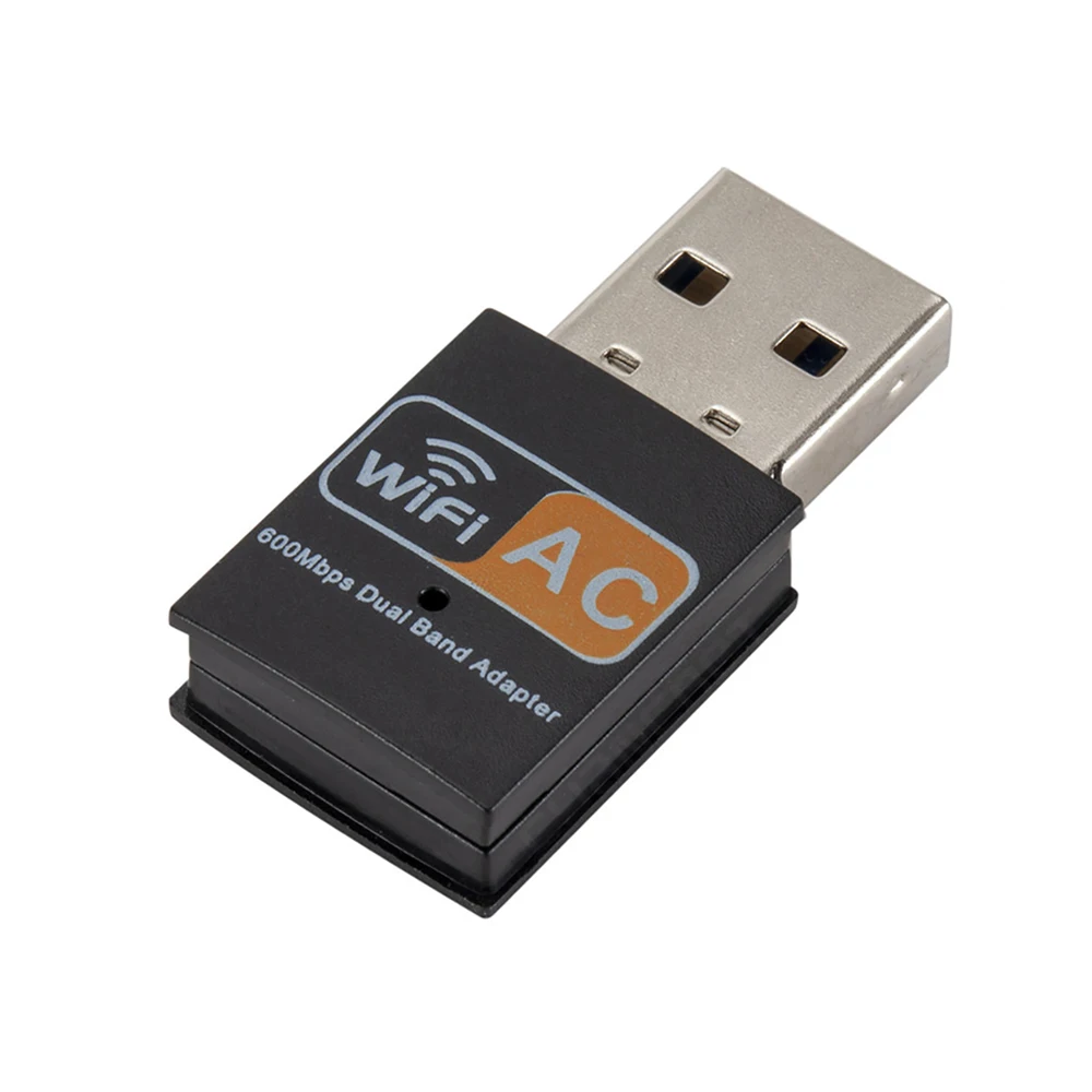 Мини Usb беспроводная сетевая карта Wi-Fi приемник 2 4G и диапазона 11AC 600 м встроенный
