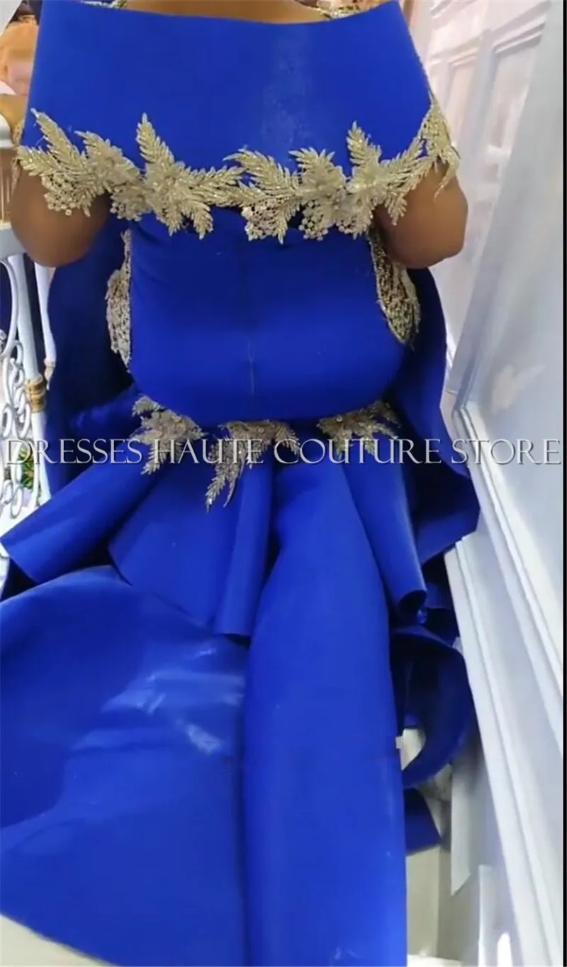 Женское вечернее платье-Русалка Aso Ebi черное кружевное платье в африканском стиле