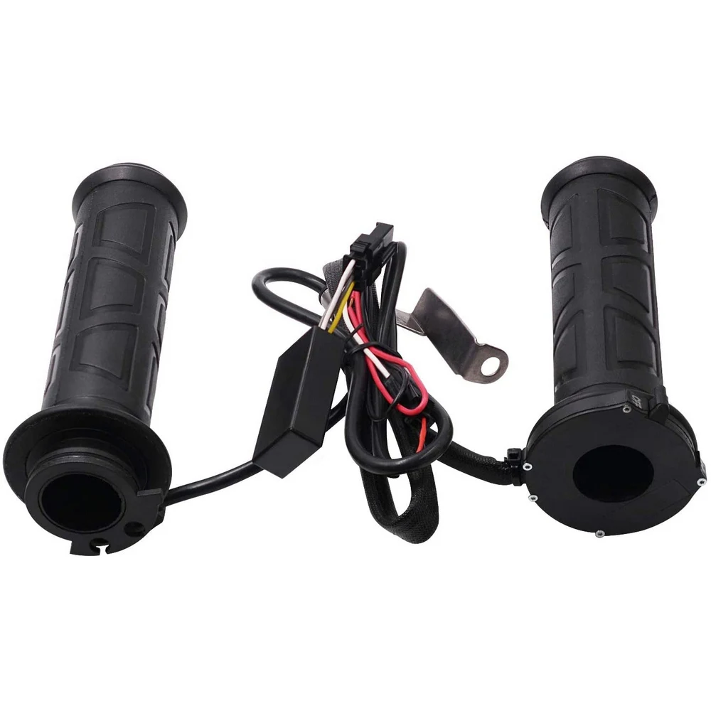 

Universal Motorcycle Electric Heated Grips 7/8" 22mm Scooter Moped Bar Hand Motorcycle Handlebar Warmer Adjustable Hot Grip 12V