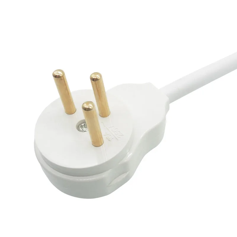 16A 250V Israel Plug Socket Power Extension Cord 3Pin Male to Female Adapter 0.5 1 1.5 2 3 5 10M Core*1.0MM Square | Электроника