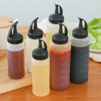 t8we multifunction soy sauce bottle seasoning jar salad dressing bottle plastic squeeze bottle for condiments