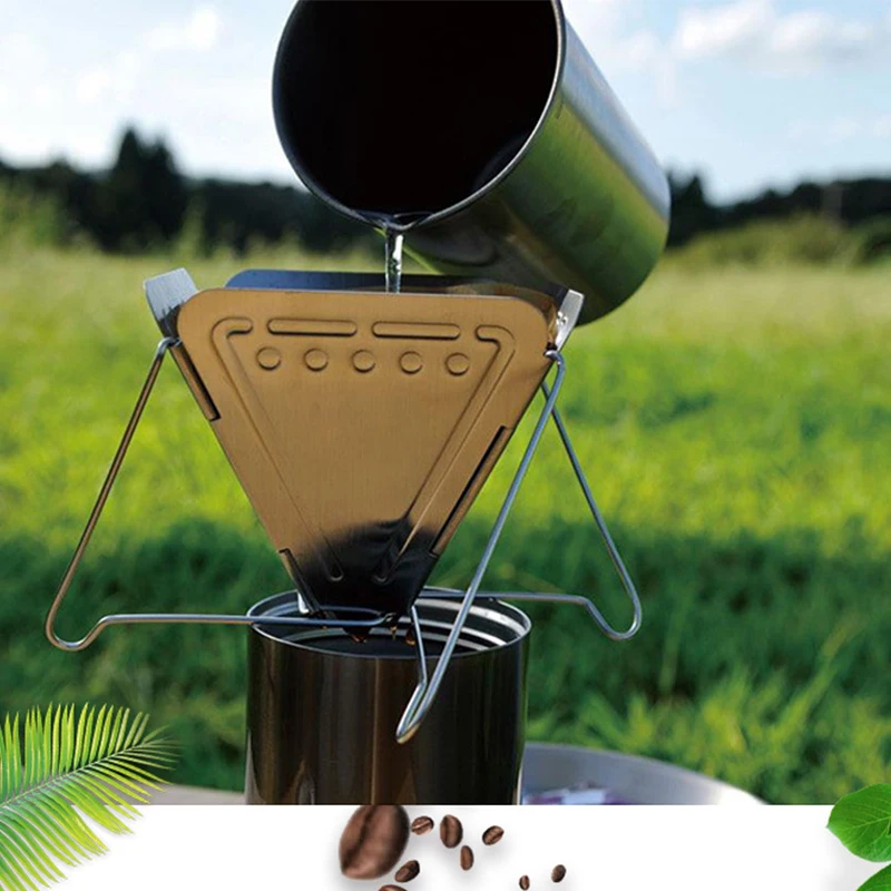 Новинка 2020 кофейная капельница для кемпинга на открытом воздухе Складная