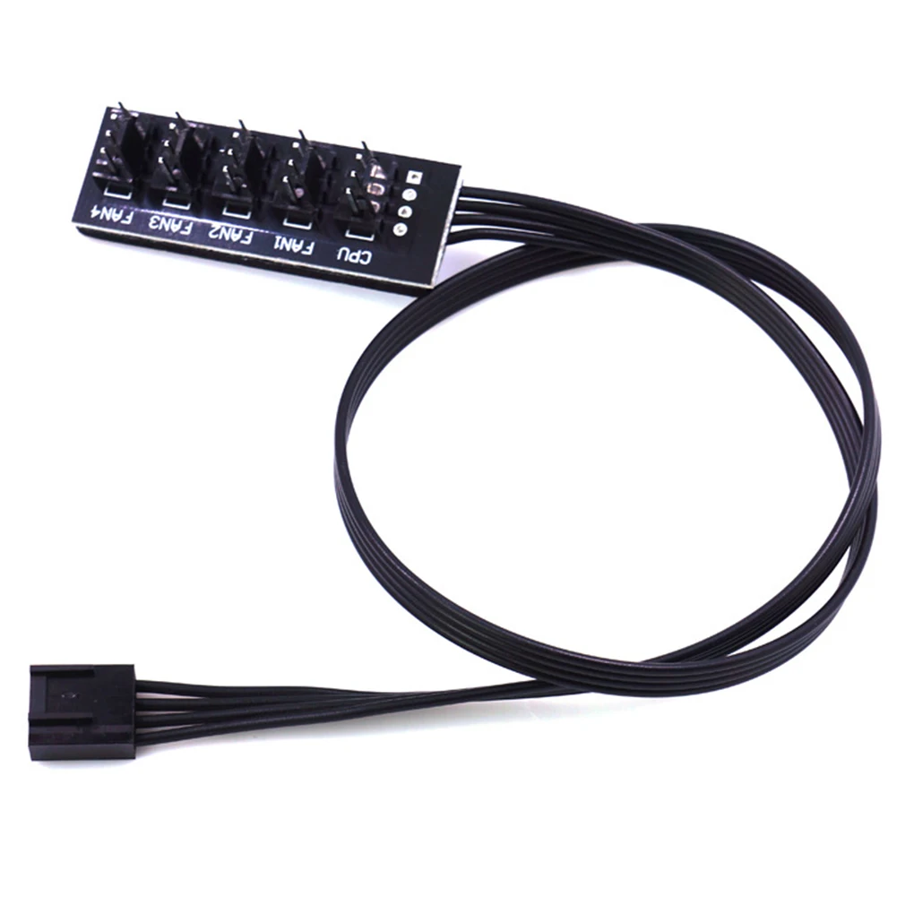 1 до 5 4 контактный TX4 PWM Процессор кулер чехол сплиттер 3/4pin шасси вентилятор