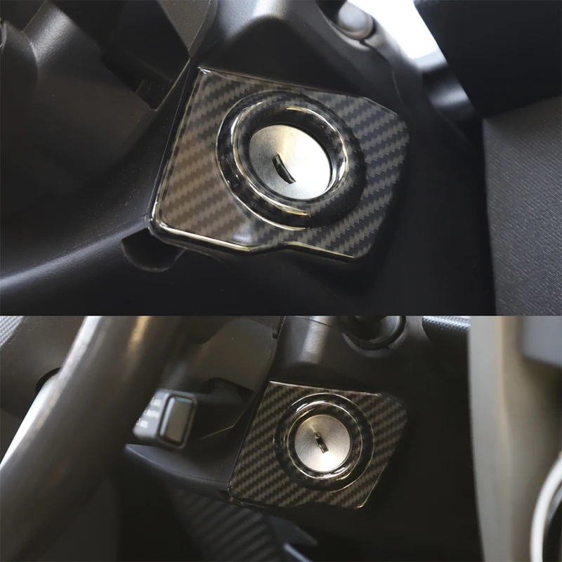 Кнопка запуска автомобиля ключ зажигания Накладка для Jeep Wrangler JK 2007-2017 аксессуары