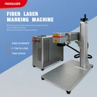 Волоконная лазерная маркировочная машина Raycus Jpt, 20 Вт, 30 Вт, 50 Вт, гравер, золотые, серебряные ювелирные изделия, резка металлических карт из нержавеющей стали