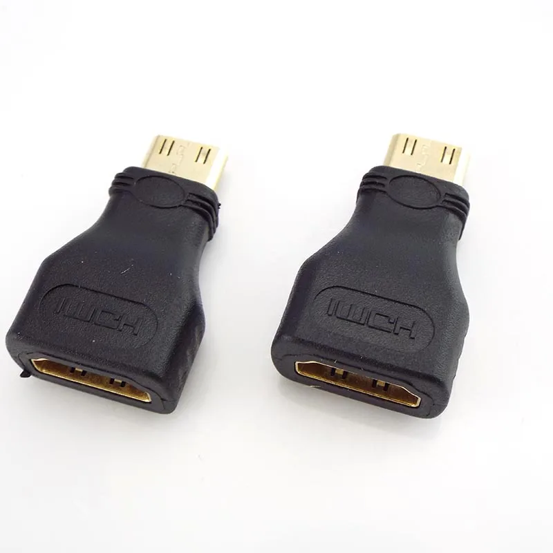 1/2 шт. 5 мини HDMI-совместимый конвертер штекер-стандартный удлинитель адаптер