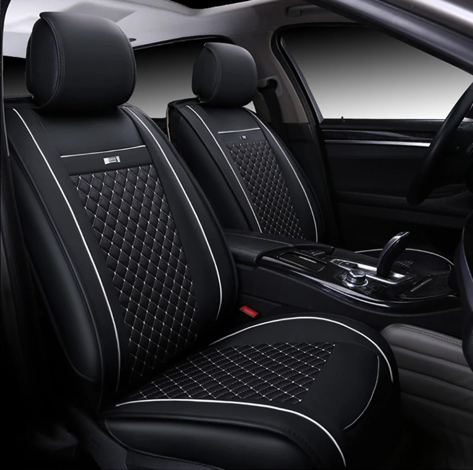 WLMWL универсальный кожаный чехол автокресла для peugeot 206 307 407 207 2008 3008 508 208 308 406 301 всех моделей автомобильные аксессуары