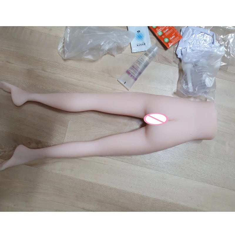 Модель ноги 55 см металлический скелет половинная кукла для секса Реалистичная