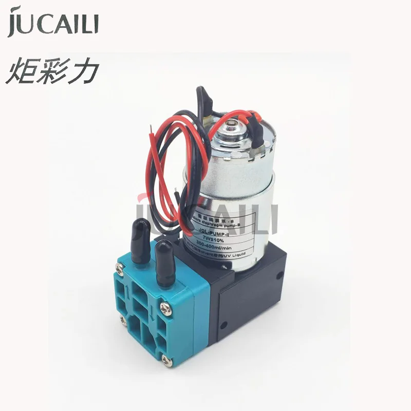 

Jucaili эко сольвентный принтер JCL чернильный насос 7 Вт 24 В постоянного тока 300 мл-400 мл большой JCL чернильный насос для человеческого Galaxy Xuli принтер