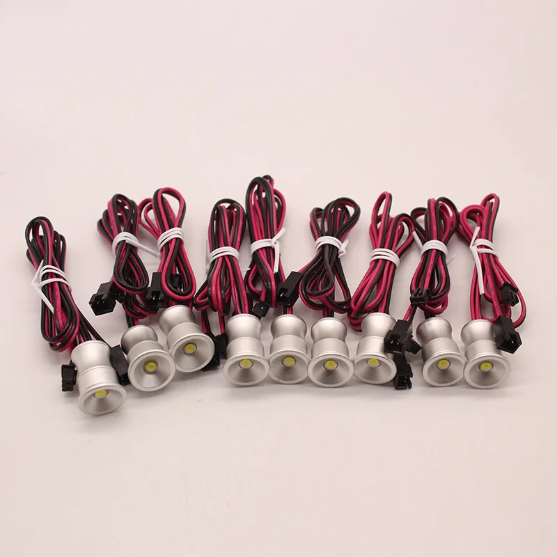 Набор миниатюрных точечных светильников 110 В 220 1 Вт x 4/6/8/12/15/25/30 шт.|Светодиодные