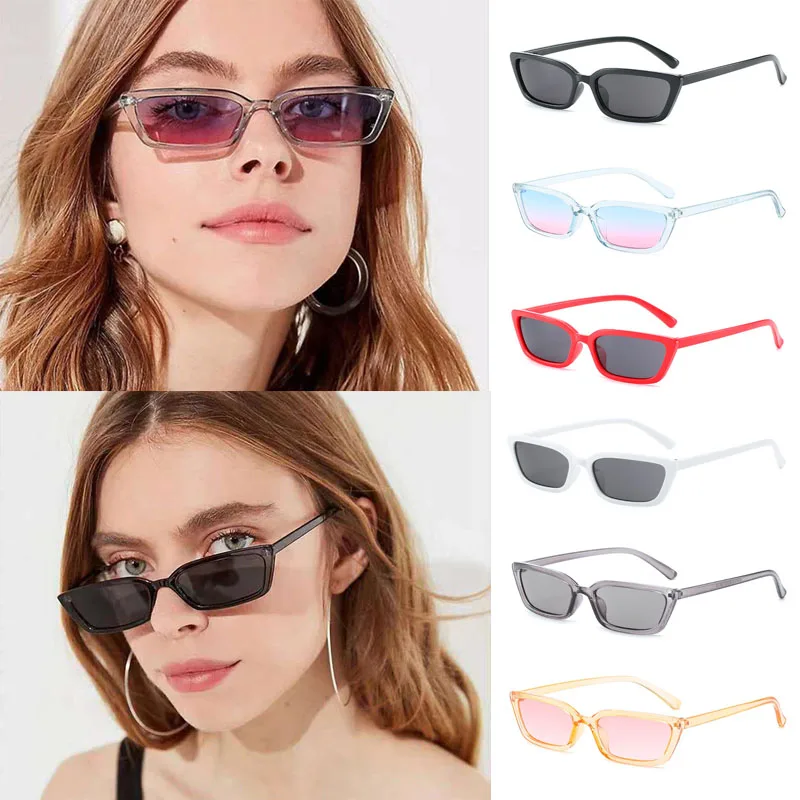 

Vintage Luxury Brand Small Sunglasses Women Cat Eye Sun Glasses Shades for Woman Sunglass Ladies Retro Sunglases Zonnebril Dames