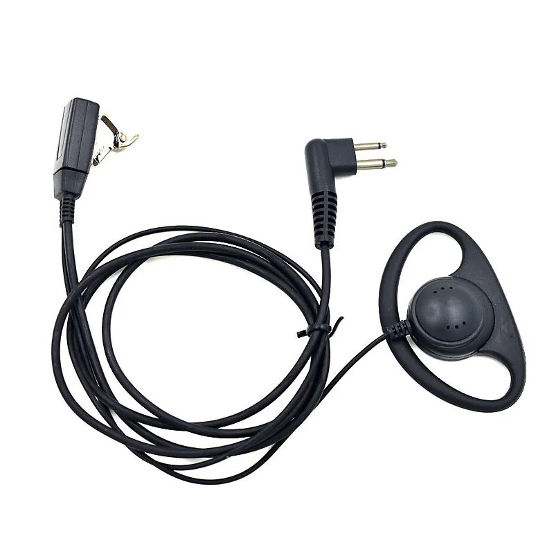 Гарнитура XQF с ушным крючком гарнитура микрофоном PTT для Motorola Portable Radio GP300 CP040 CP180