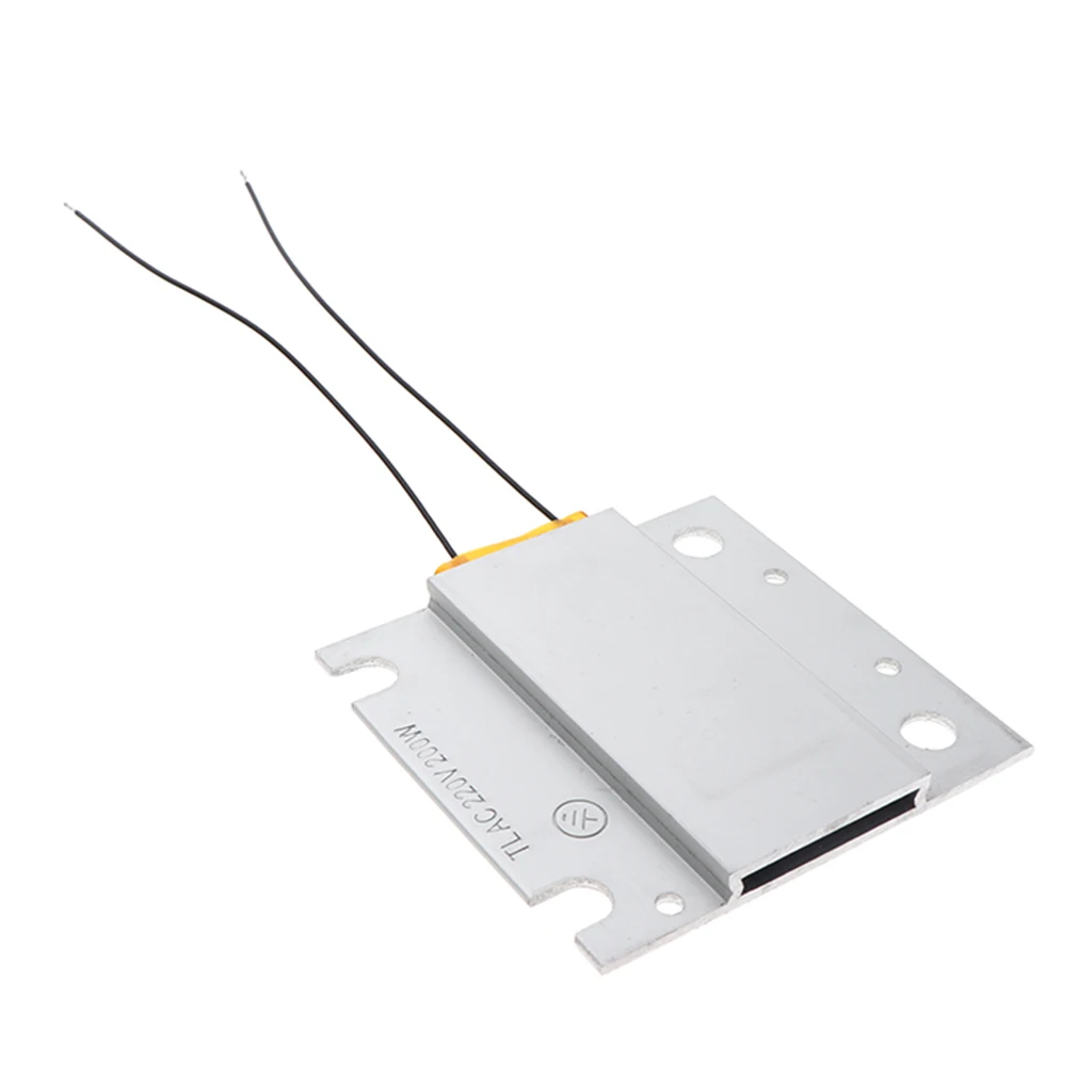 Алюминиевый термостат нагревательного элемента PTC температурный контроллер 200 В