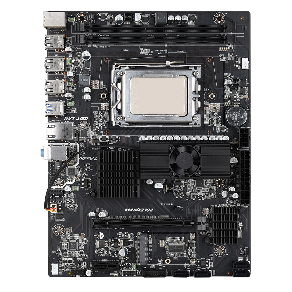 Материнская плата AMD G34 с процессором Opteron 6276 + вентилятор процессора поддержка