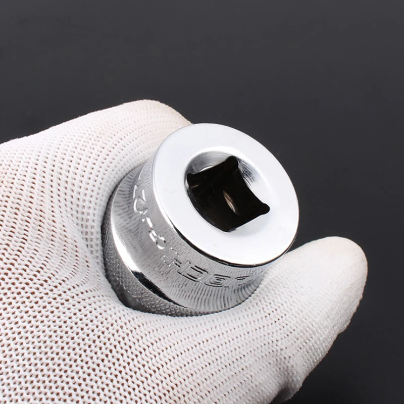 

1/2" 12-point Socket Bit Ratchet Wrench 12pt Square Drive Mirror Socket 12 Angles Plum Blossom Sleeve Hand Tool Kit 8-32mm