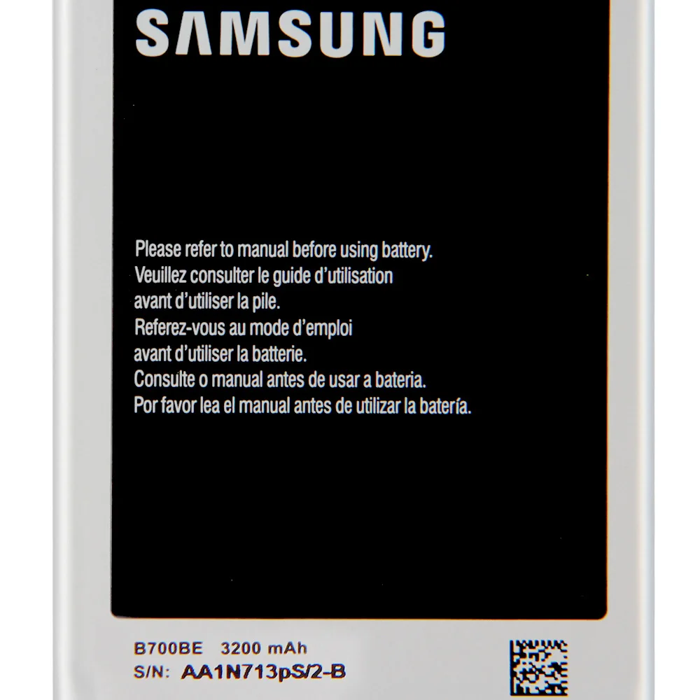Samsung оригинальный запасной аккумулятор B700BC B700BE для Galaxy Mega 6 3 8GB I9200 аутентичный