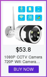 CCTV наружная Водонепроницаемая цилиндрическая IP камера Wifi Беспроводная камера наблюдения S слот для карты памяти CCTV камера ночного видения
