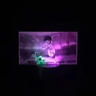3D светодиодный ночсветильник Captain Tsubasa, футбольные фанаты, подарок, атмосфера, настольная лампа, двухцветный клубный декор комнаты, ночсветильник с аниме