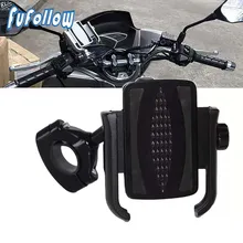 Rotatable CNC Aluminum Motorcycle Parts For Ducati Monster 696 821 795 797 handlebar Mobile Phone Holder GPS Phone stand bracket