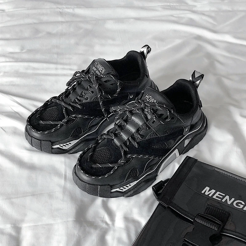 Мужская повседневная обувь из вулканизированной ткани на плоской подошве белые