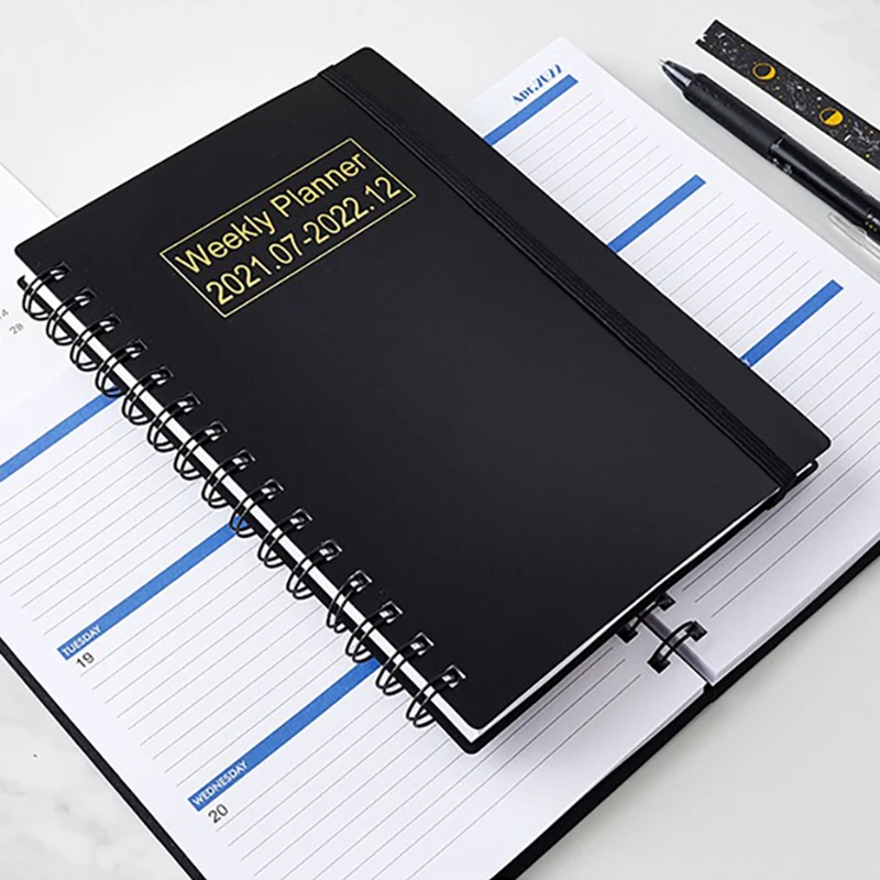 Английский ежедневник еженедельный ежемесячный планировщик блокнот скетчбук