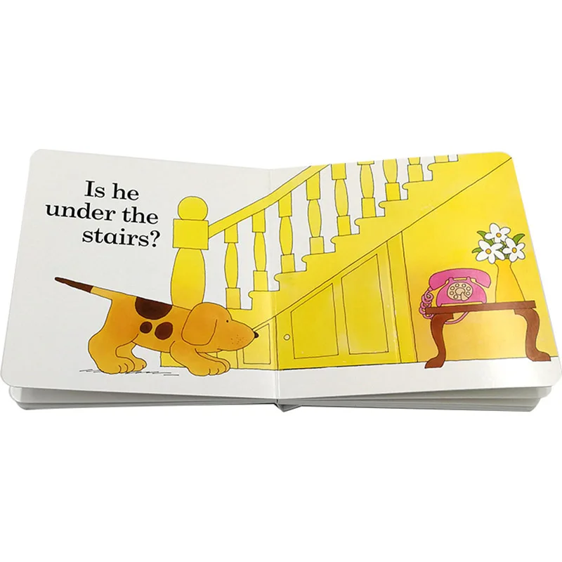 Детские Обучающие английские 3d книжки с откидной крышкой книга рассказами