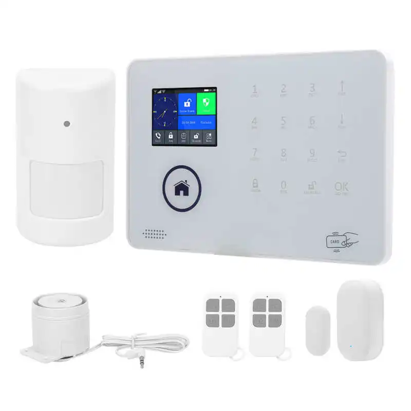 Alarme residencial сигнализации Системы Наборы двери Сенсор для TUYA Wi-Fi 4G мобильный