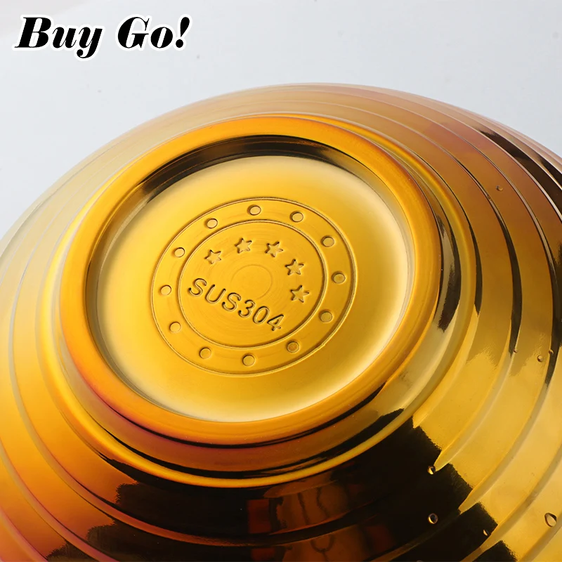 Миска для лапши из нержавеющей стали со стенками Экологичные гладкие миски