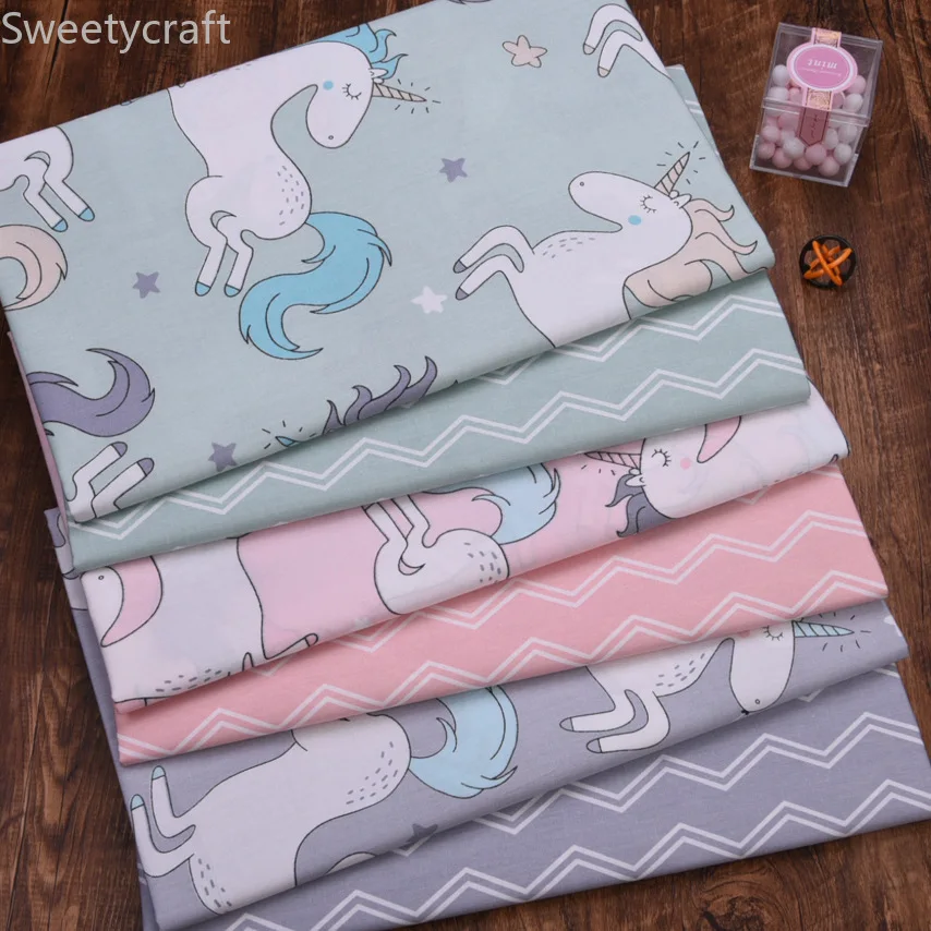 

160cmX10M Cute pony bear 100% Cotton Twill Fabric Patchwork Cloth,Sewing baby Bed Sheet Quilting Fat Quarters Material Fabric