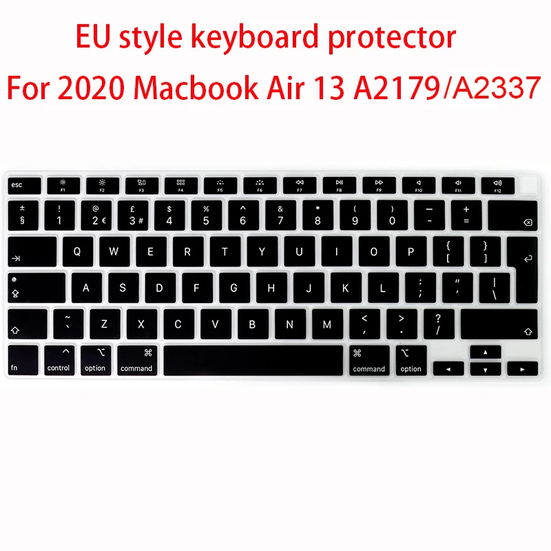 Силиконовый чехол для клавиатуры с английской раскладкой 2020 Macbook Air 13 A2179 A2337 |