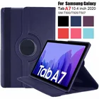 2020 Новый чехол для планшета Samsung Galaxy Tab A7 10,4 дюймов 2020SM-T500T505T507, флип-чехол из искусственной кожи, умный чехол-подставка для P610 T290