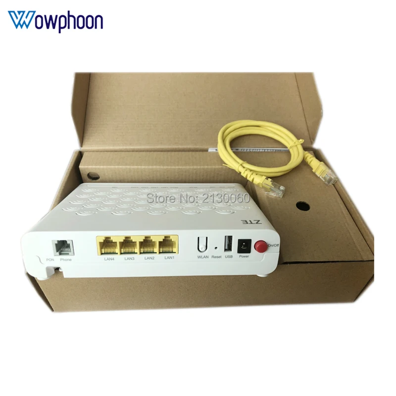 Модем-маршрутизатор ZTE F660 GPON ONU ONT с 1GE + 3FE TEL USB Wifi английская версия ont zte | Мобильные