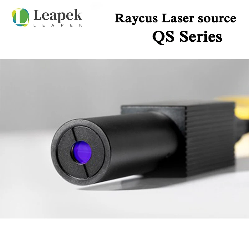 Импульсный оптоволоконный лазерный источник QS Raycus 20-50 Вт защитный разъем для