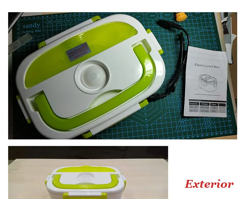 Детский Ланч-бокс Bento, 220 л, большая емкость, контейнер для еды с подогревом, портативная ручка, школьный, офисный Ланчбокс, столовая посуда