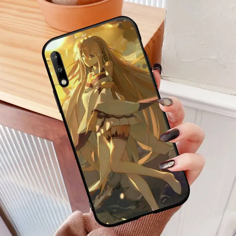 

Anime Rem Re Zero emilia Phone Case For Samsung A01 02 10 12 30s 31 32 50s 71 Cover Fundas Coque