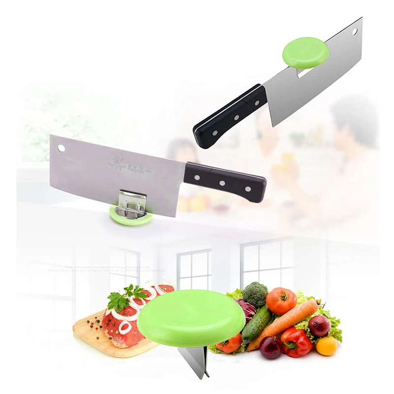 

Creative vegetable cutting aid Stainless steel bone-assisted artifact Blade back knife blade knife holder kitchen Supplies Tools