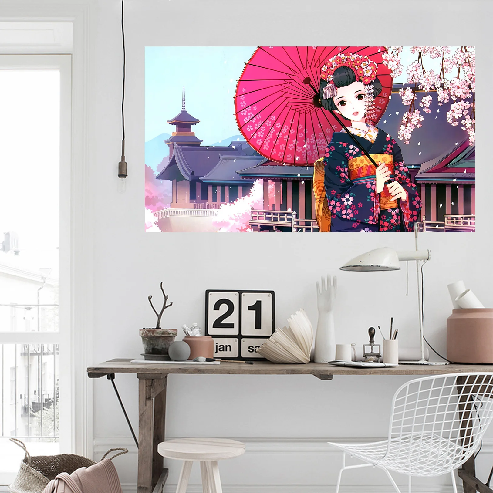 [Самоклеющиеся] 3D Милые аниме девушка 101 Япония Аниме настенные наклейки AJ обои